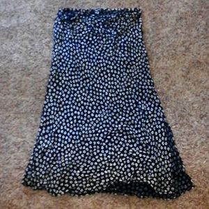 New Madewell Floral Midi Skirt